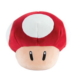 Super Mario Bros Club Mocchi Mocchi Red Mushroom 6" Plush Toy