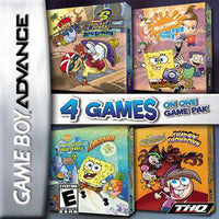 4 Games on One Game Pack: Rocket Power Zero Gravity, Nicktoons Freeze Frame Frenzy, SpongeBob SquarePants Super Sponge & The Fairly Odd Parents! Shadow Showdown (Cartridge Only)