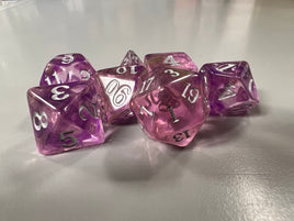 Little Dragon Birthday Dice Amethyst Quartz