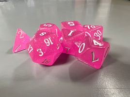 Little Dragon Intensive Glitter Dice Pink Princess