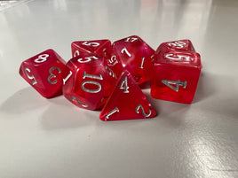 Little Dragon Birthday Dice Pink Ruby