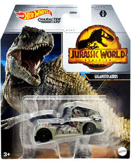 Hot Wheels Character Cars Jurassic World (Gigantosaurus)