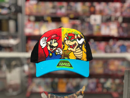 Super Mario & Bowser Youth Baseball Cap