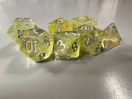 Little Dragon Birthday Dice Honey Citrine