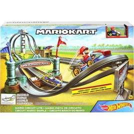 Hot Wheels Mario Kart Mario Circuit Lite Playset