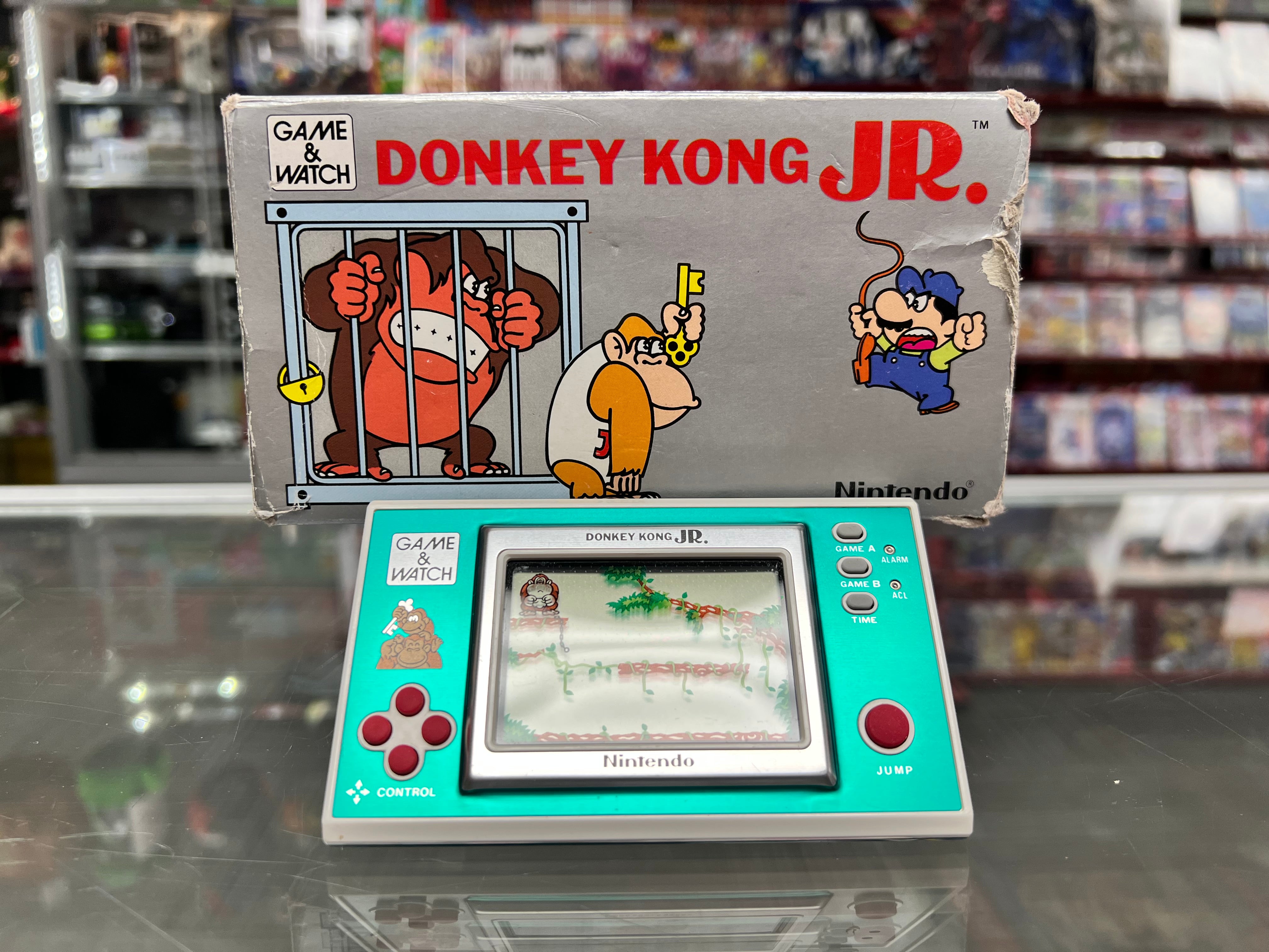 任天堂　GAME＆WATCH 　DJ-101 DONKEY KONG JR Game & Watch Donkey Kong Jr. DJ-101 Japanese Version Limited
