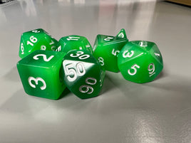 Little Dragon Glow in the Dark Dice Forest Light