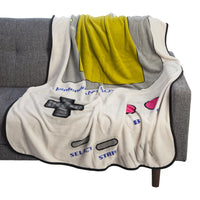 Game Boy Plush Throw Blanket