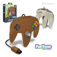 Wired Captain Premium Controller (Hero Brown) for N64