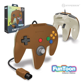 Wired Captain Premium Controller (Hero Brown) for N64