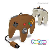 Wired Captain Premium Controller (Hero Brown) for N64