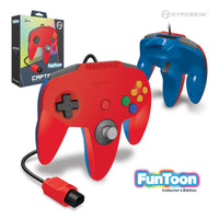 Wired Captain Premium Controller (Hero Red) for N64