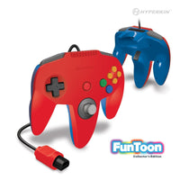 Wired Captain Premium Controller (Hero Red) for N64
