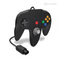 Wired Captain Premium Controller (Black) for N64