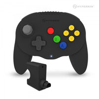 Wireless Admiral Controller (Black) for N64