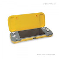 Foldable Case And Screen Protector Set (Yellow) For Nintendo Switch Lite