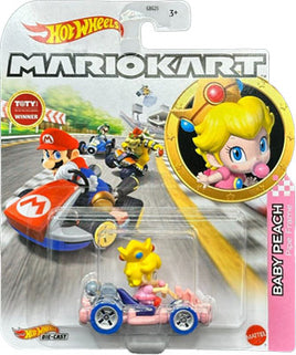 Hot Wheels Mario Kart (Baby Peach - Pipe Frame)