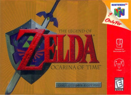 The Legend of Zelda: Ocarina of Time (Collector's Edition Gold Cartridge) (Complete in Box)