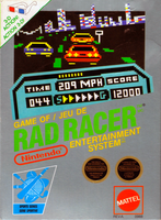 Rad Racer (Cartridge Only)