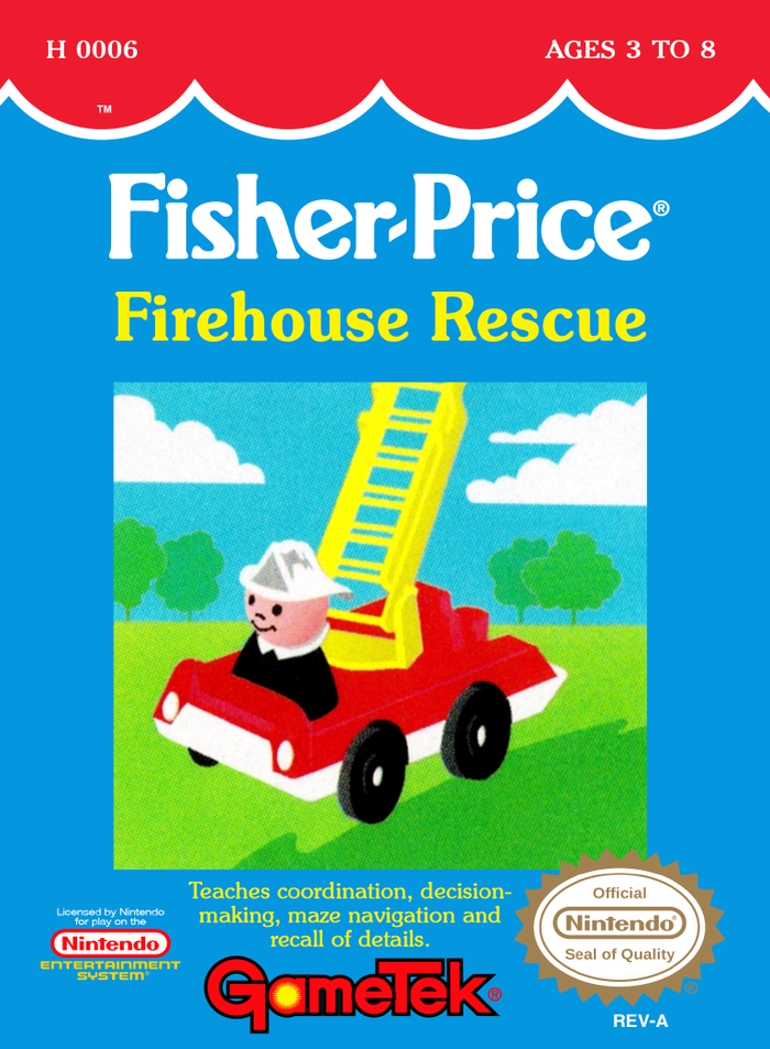 Fisher-Price Firehouse Rescue for NES