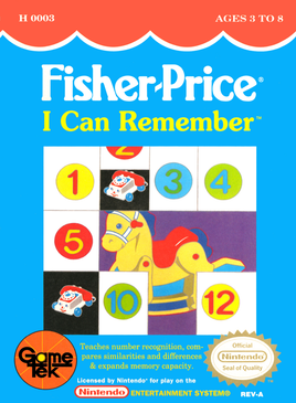 Fisher Price I Can Remember (Complete in Box)