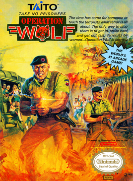 Operation Wolf (Complete in Box)