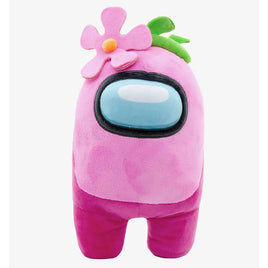 Among Us Plush Pink Flower 12"