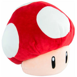 Super Mario Bros Club Mocchi Mocchi Red Mushroom 8" Plush Toy