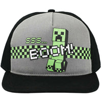 Minecraft SSS...Boom Youth Snapback Hat