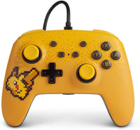 Enhanced Wired Controller (Pixel Pikachu) For Switch