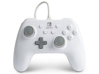 White Wired Pro Controller for Switch