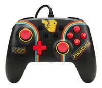 Enhanced Wired Controller (Retro Pikachu) For Switch