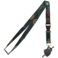 The Legend of Zelda: Master Sword & Hylian Shield Lanyard