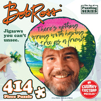 Bob Ross Tree Friend Puzzle (414 Pcs)