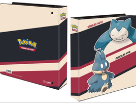 Pokemon TCG Snorlax & Munchlax 2" 3-Ring Binder