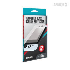 Switch OLED Tempered Glass Protector (2pk)