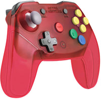 Brawler64 Wireless Controller for N64 (Red)