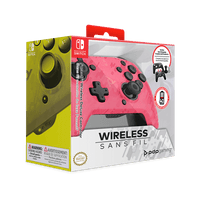 Faceoff Deluxe Wireless Controller (Pink Camo)