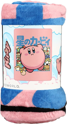Kirby Food Plush Throw Blanket