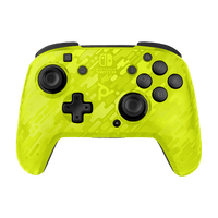 Faceoff Deluxe Wireless Controller (Neon Yellow Camo)