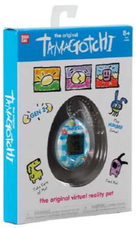 Tamagotchi Electronic Pet (Flower Gingham) Gen 2