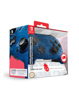 Faceoff Deluxe Audio Wired Controller (Blue Camo)