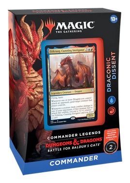 Magic The Gathering: Baldur's Gate Commander Draconic Dissent