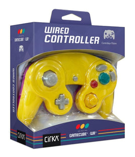 Wired Gamecube Controller (Yellow Purple)