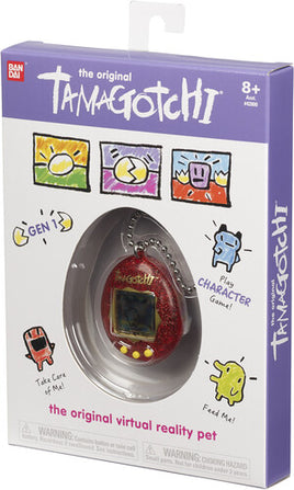 Tamagotchi Electronic Pet (Red Glitter) Gen 1