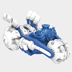 Power Blue Gold Rusher (Skylanders: Super Chargers)